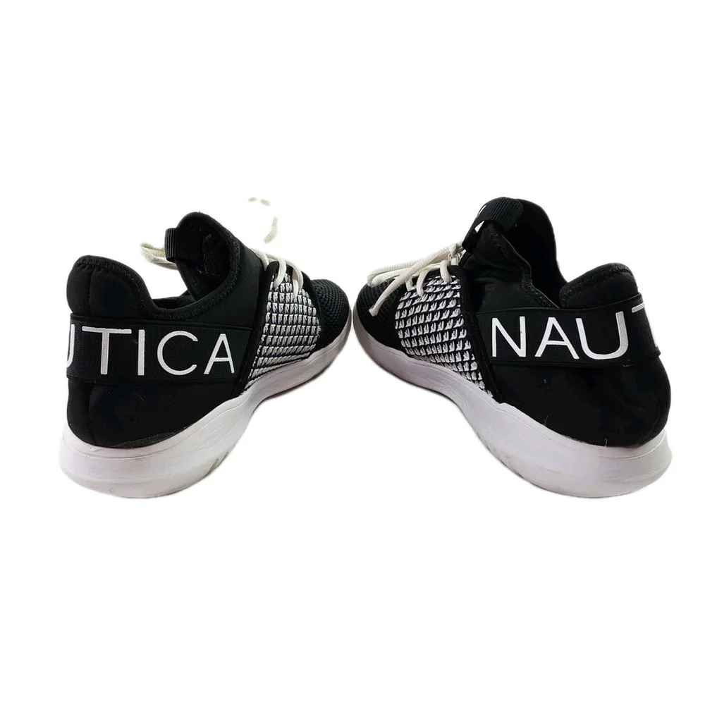 Nautica Kappil BlackTennis Shoes Sneakers Lace Up Women's Size 8.5